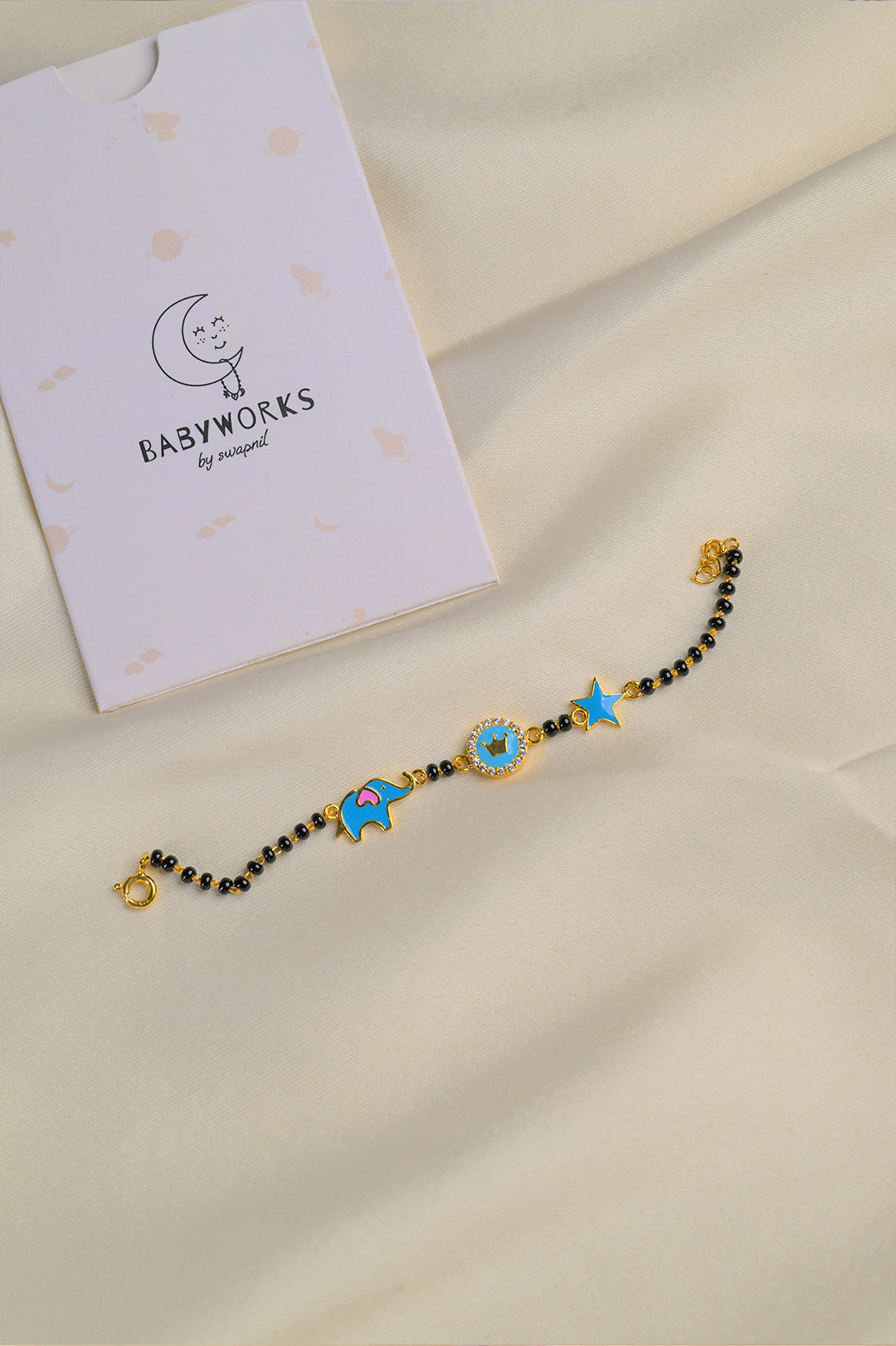 Elephant Crown Star Nazariya Silver