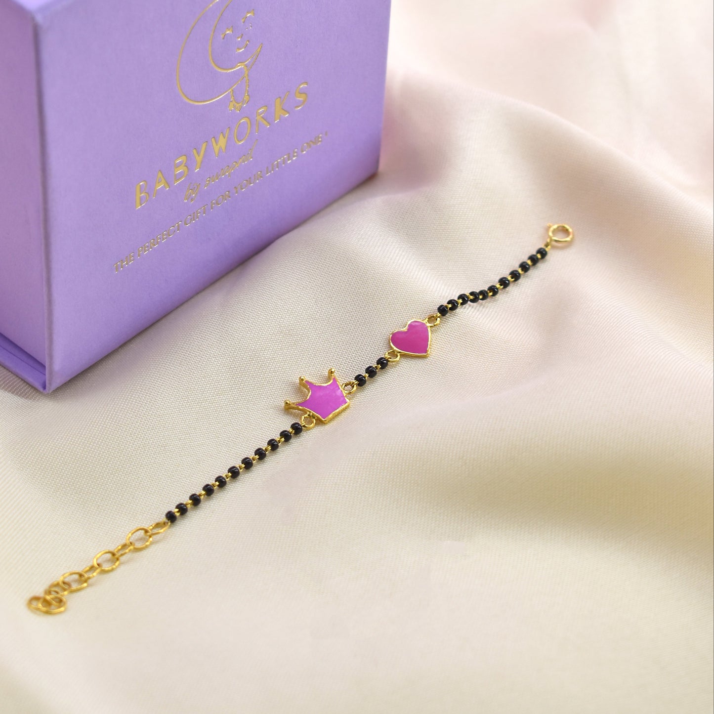 Crown Heart Silver Nazariya