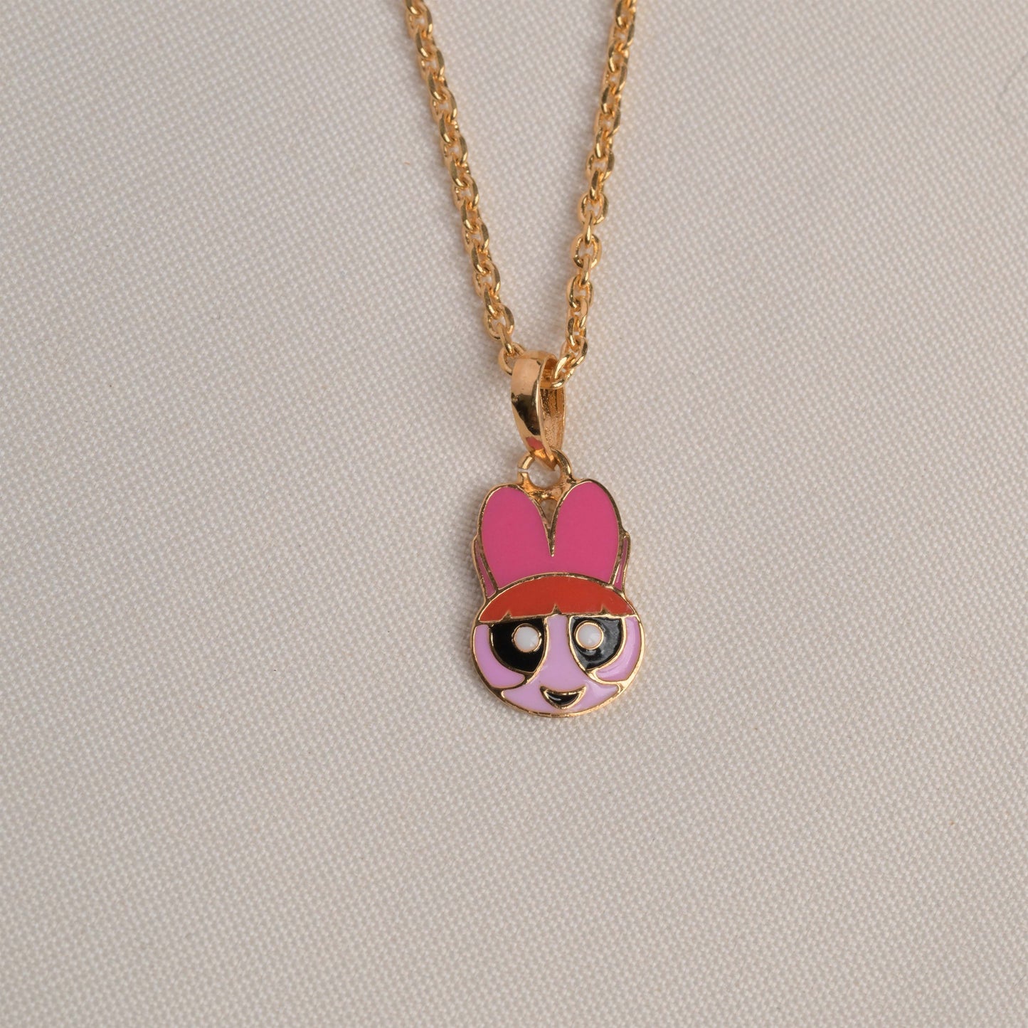 Blossom Pendant With Chain Silver