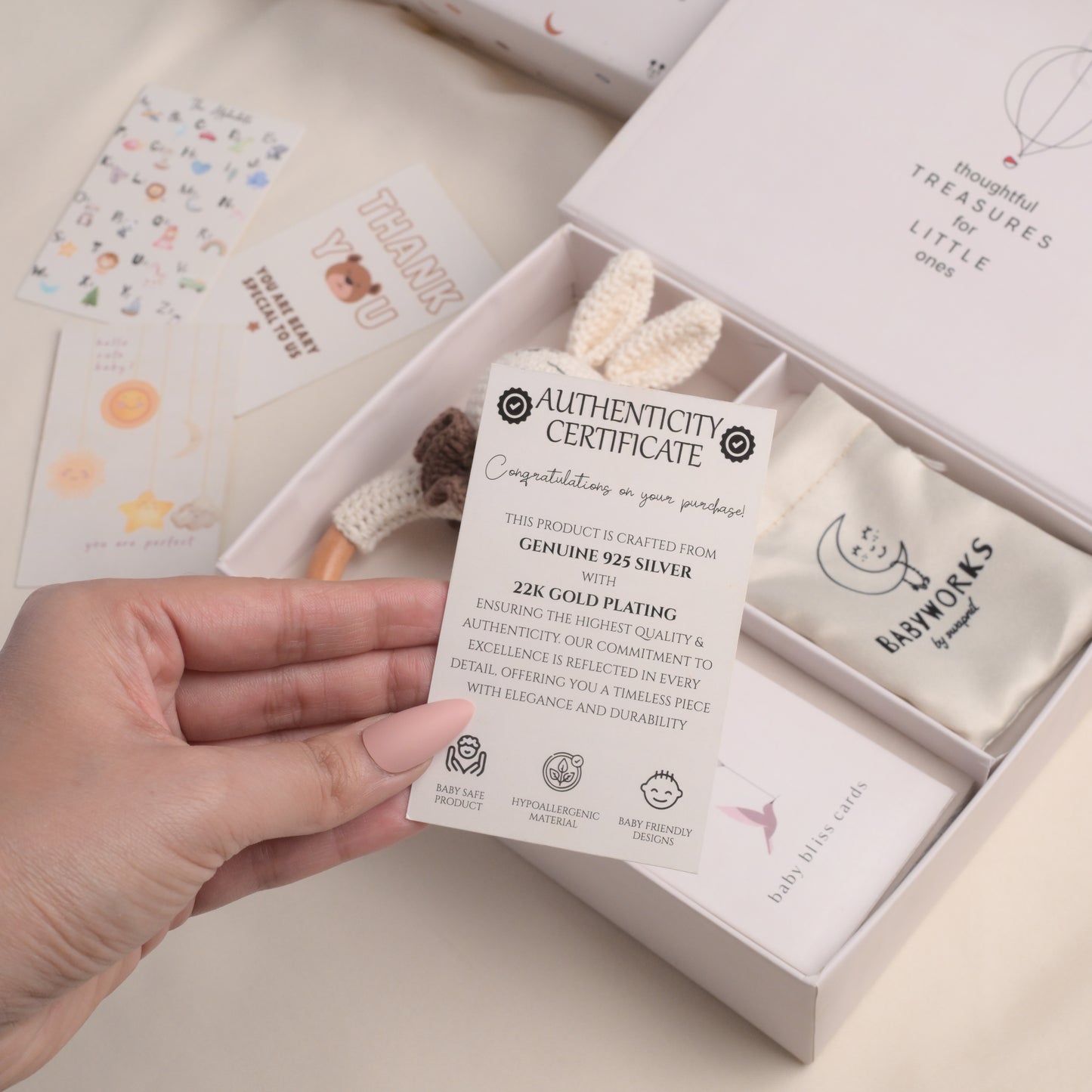 Rainbow Flowers Silver Nazariya