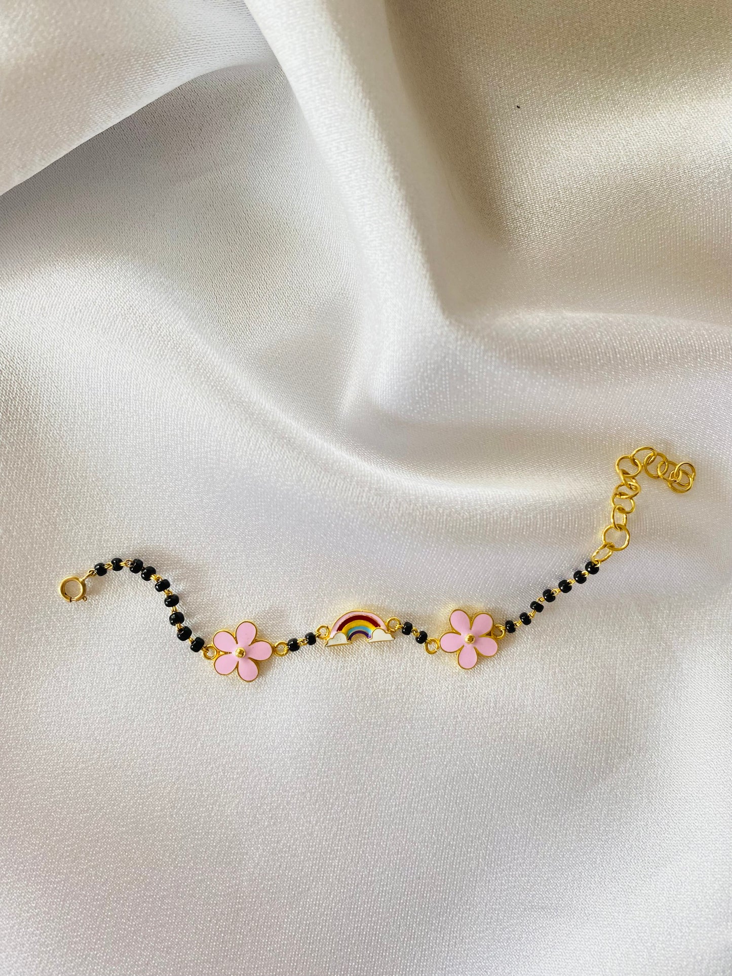 Rainbow Flowers Gold Nazariya