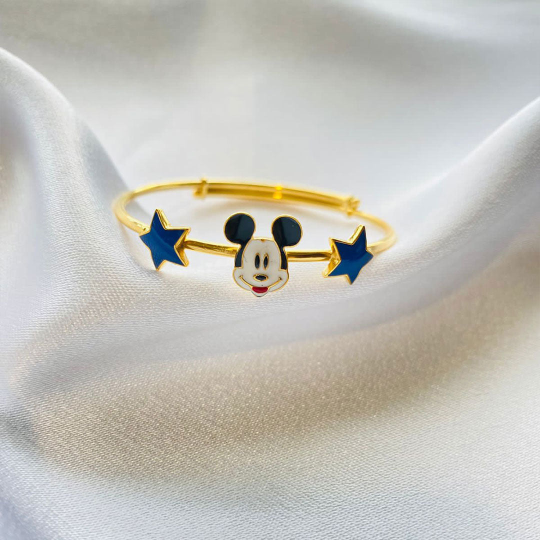 Mickey Stars Kada Silver
