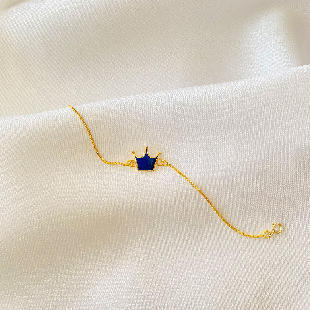 Crown Bracelet Silver