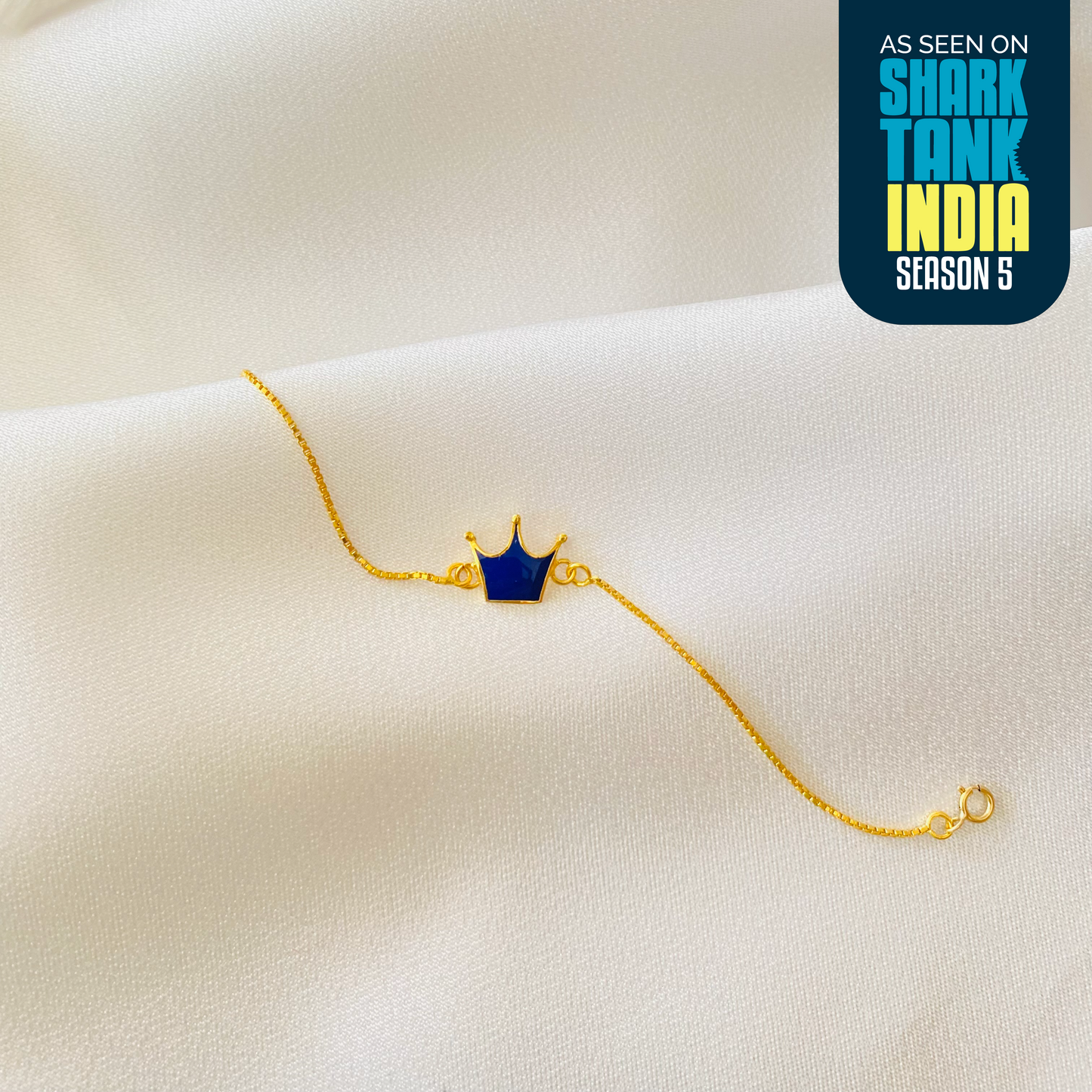 Crown Silver Bracelet