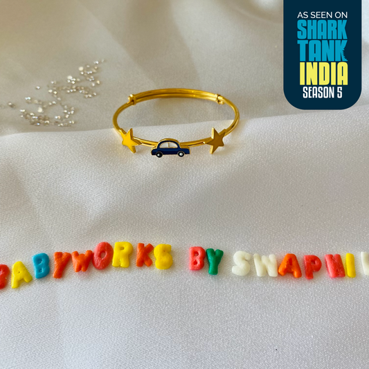 The Sparkling Ride Silver Kada