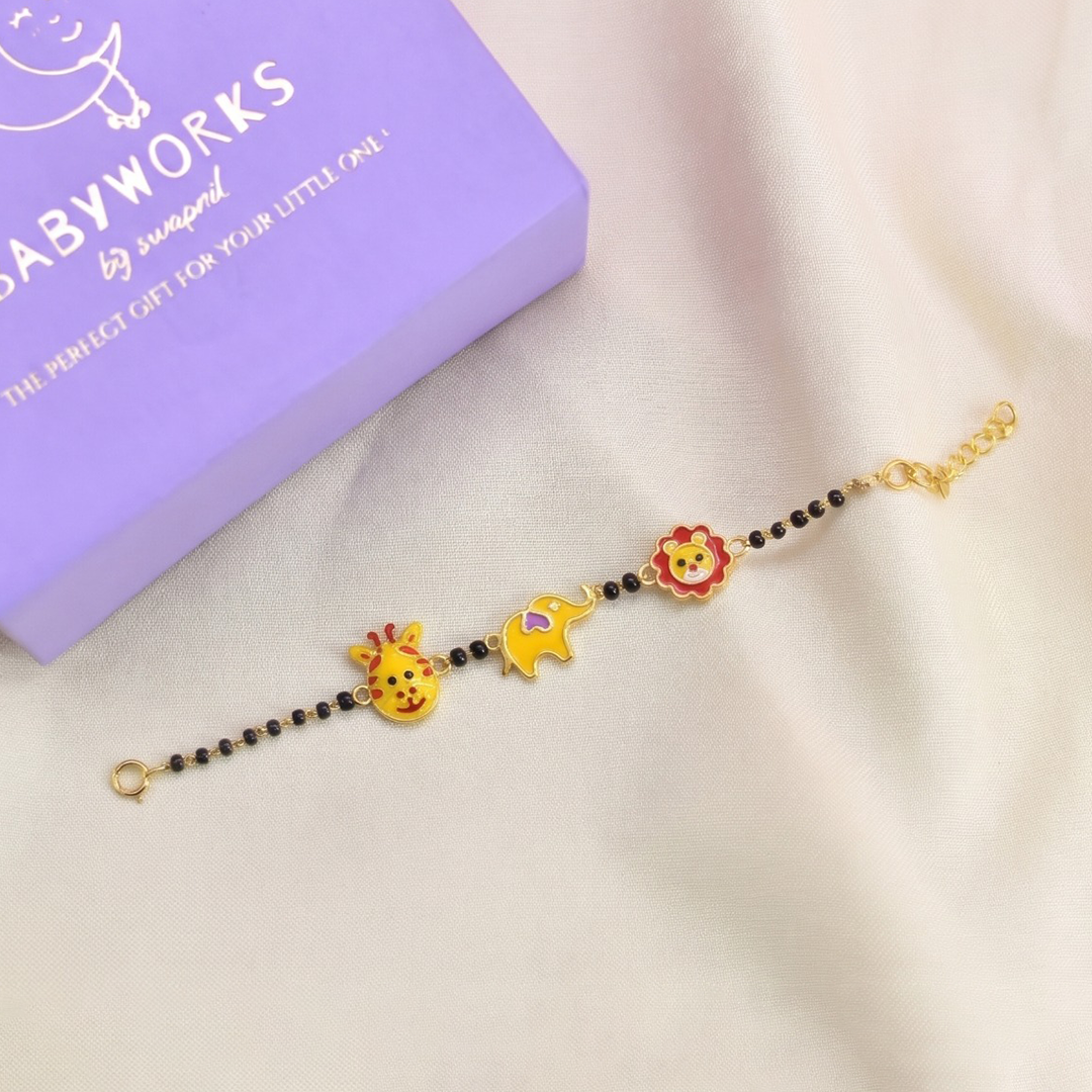 Giraffe Elephant Lion Silver Nazariya
