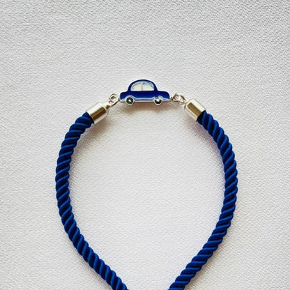 Car Rakhi Silver Bracelet