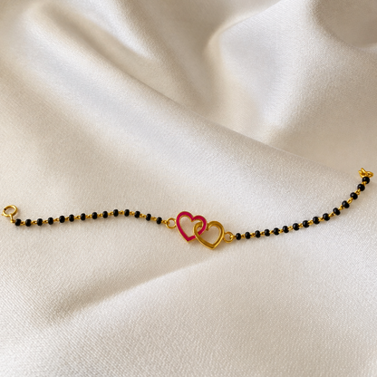 Double Heart Silver Nazariya