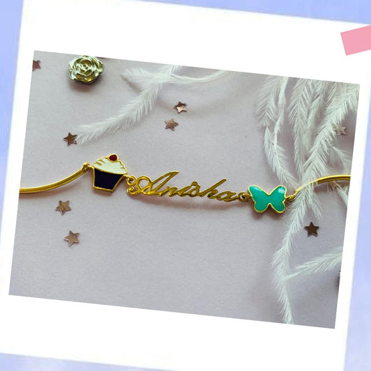 Bespoke Name Gold Bracelet