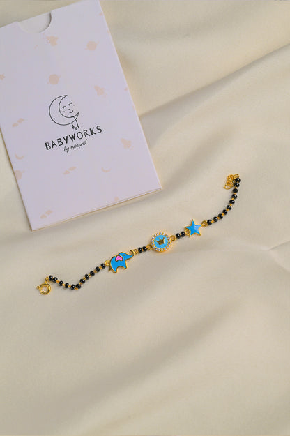 Elephant Crown Star Nazariya Silver