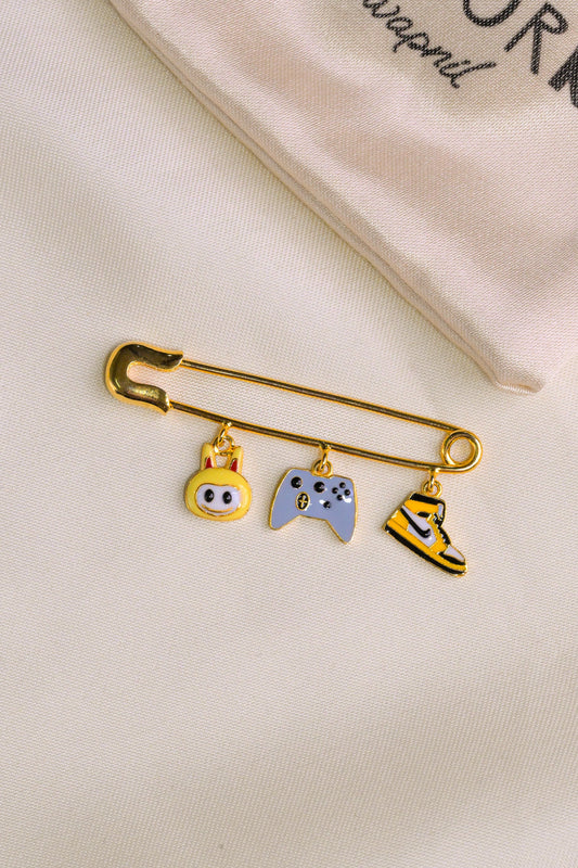 Teenager Silver Lapel Pin