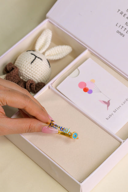 Personalized Name Crown Silver Kada