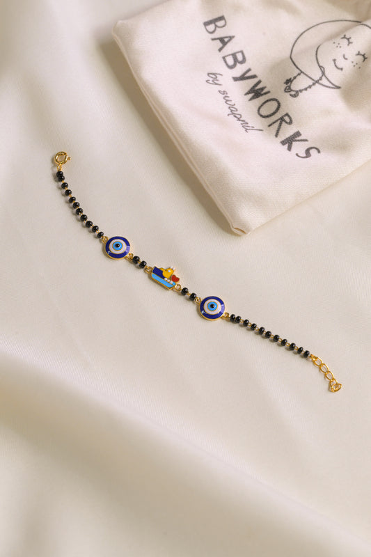 Boat Evil Eye Silver Nazariya