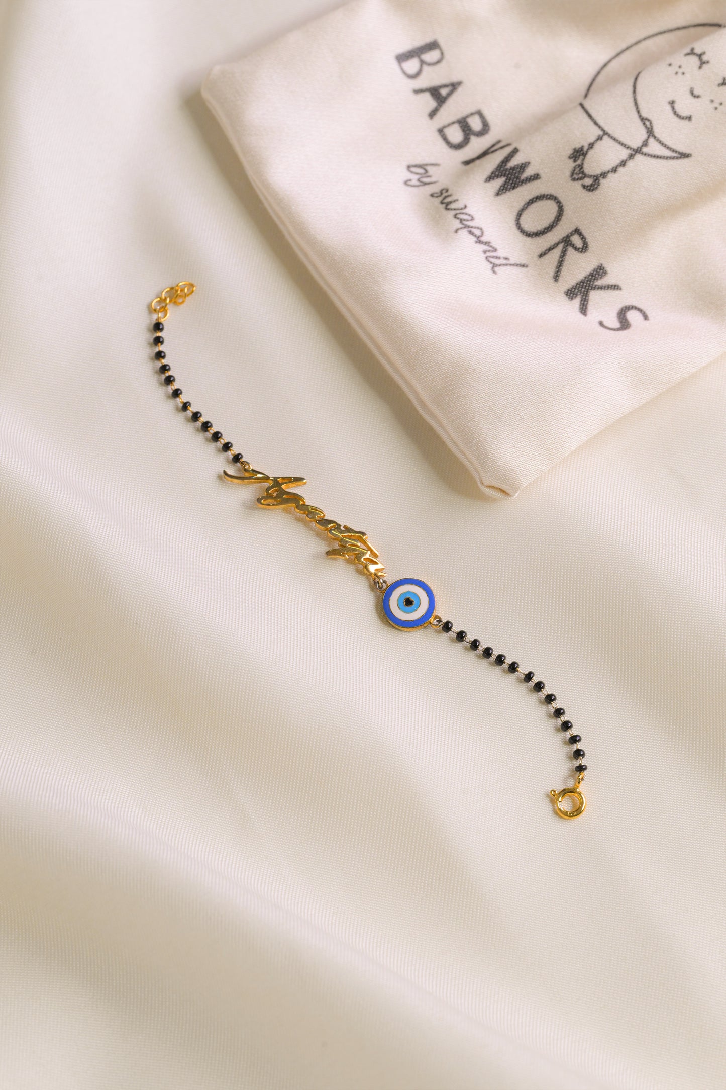 Personalized Name Evil Eye Silver Nazariya