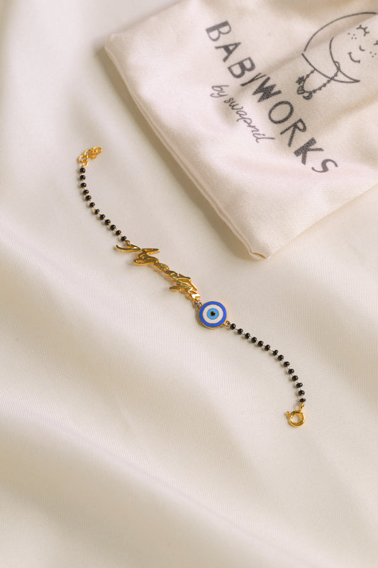 Personalized Name Evil Eye Silver Nazariya