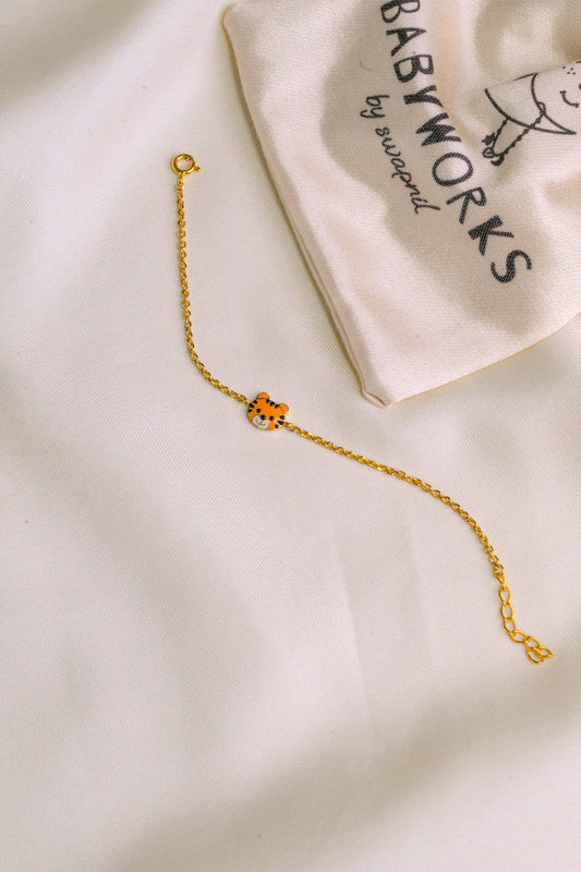 Tiger Silver Bracelet