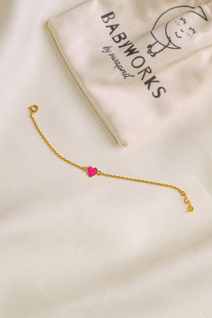 Heart Silver Bracelet