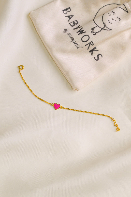 Heart Silver Bracelet