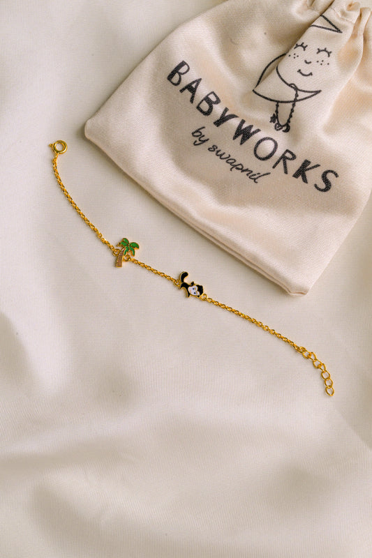 Monkey Silver Bracelet