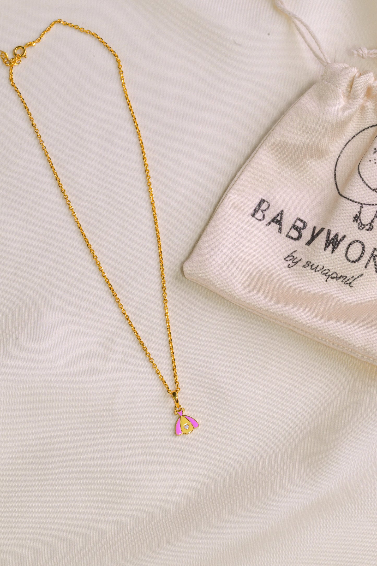 Princess Silver Pendant With Chain