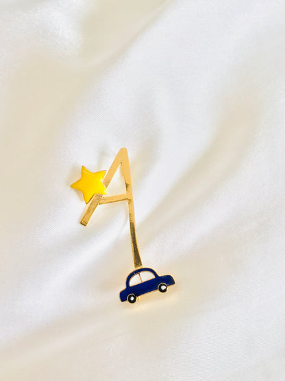 The Boy Version Silver Brooch