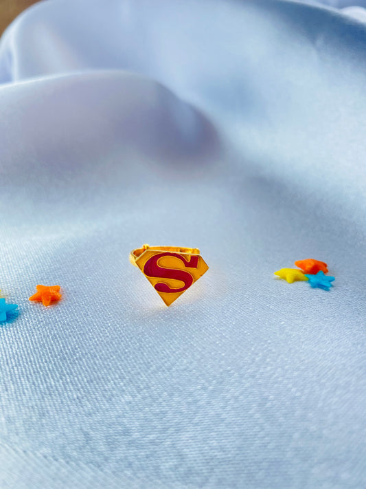 Superman Silver Ring