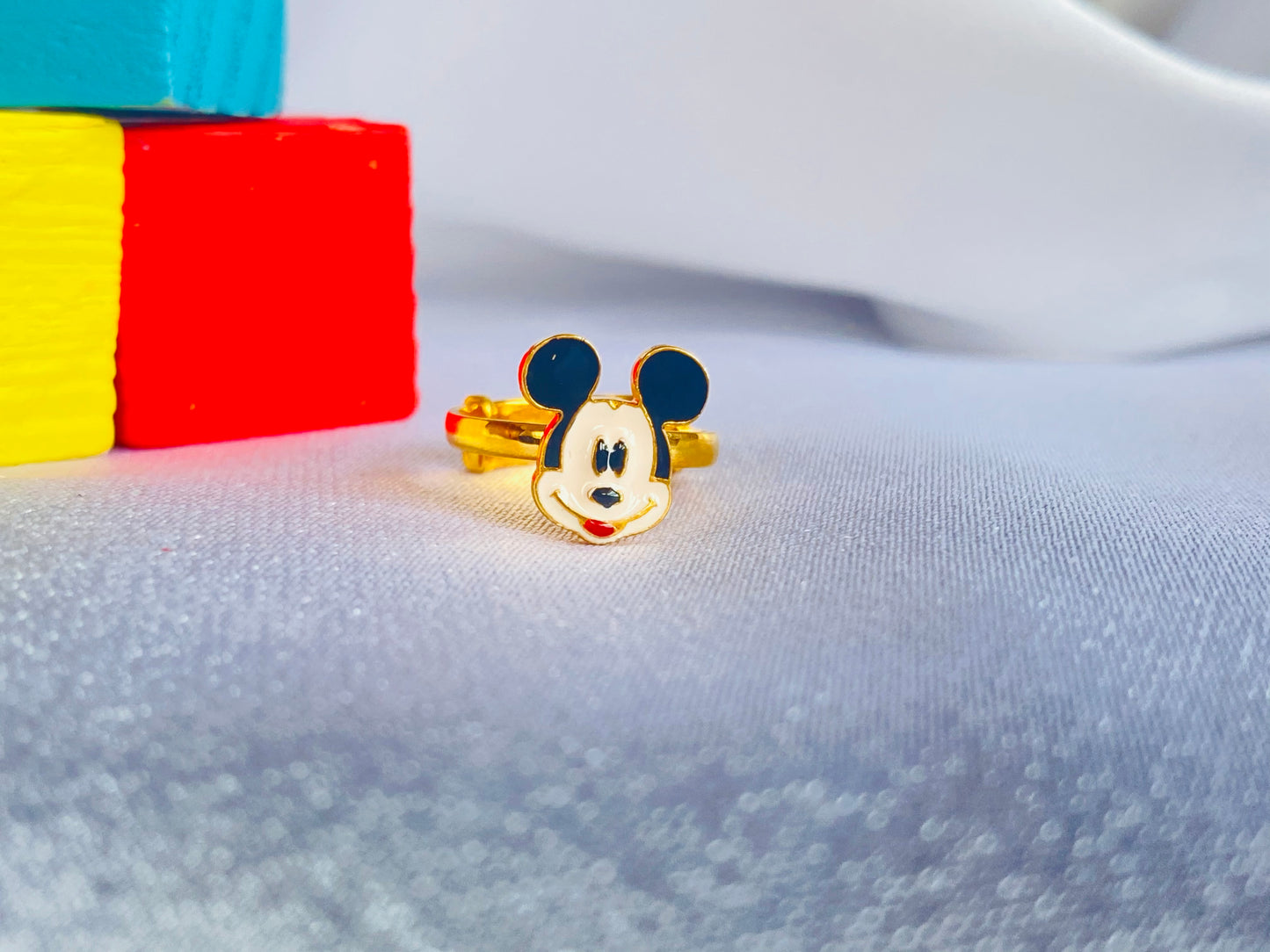 Mickey Mouse Silver Ring