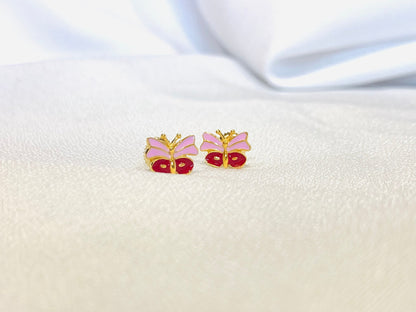 Magnificent Butterfly Earrings Silver