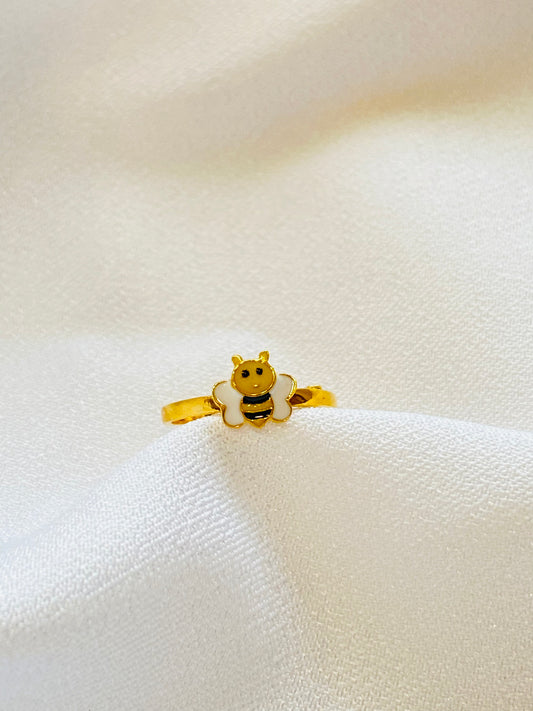 Honey Bee Silver Ring