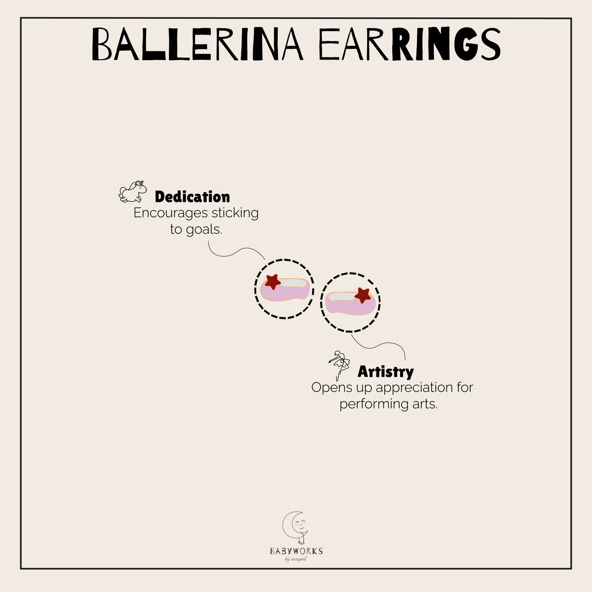 Ballerina Earrings Silver feature image