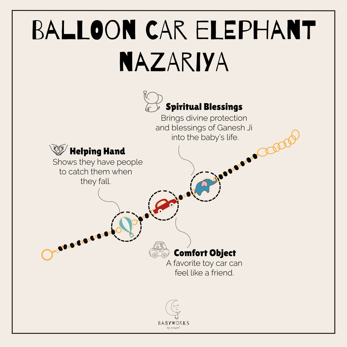 Balloon Car Elephant Silver Nazariya feature image