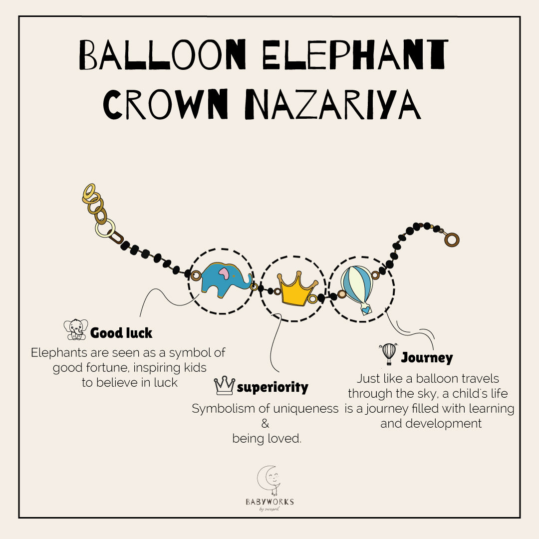 Balloon Elephant Crown Nazariya Silver feature image