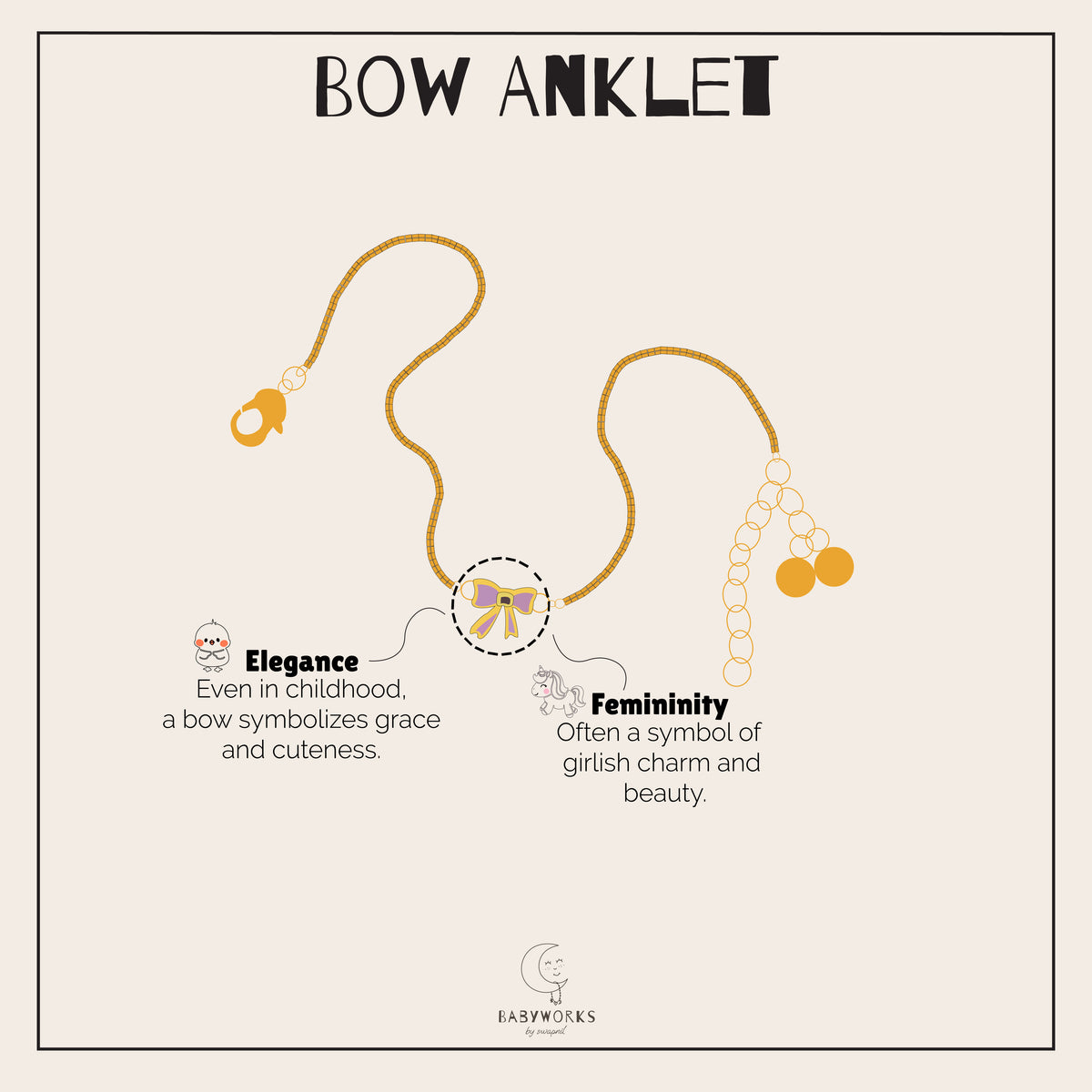 Bow Silver Anklet feature image