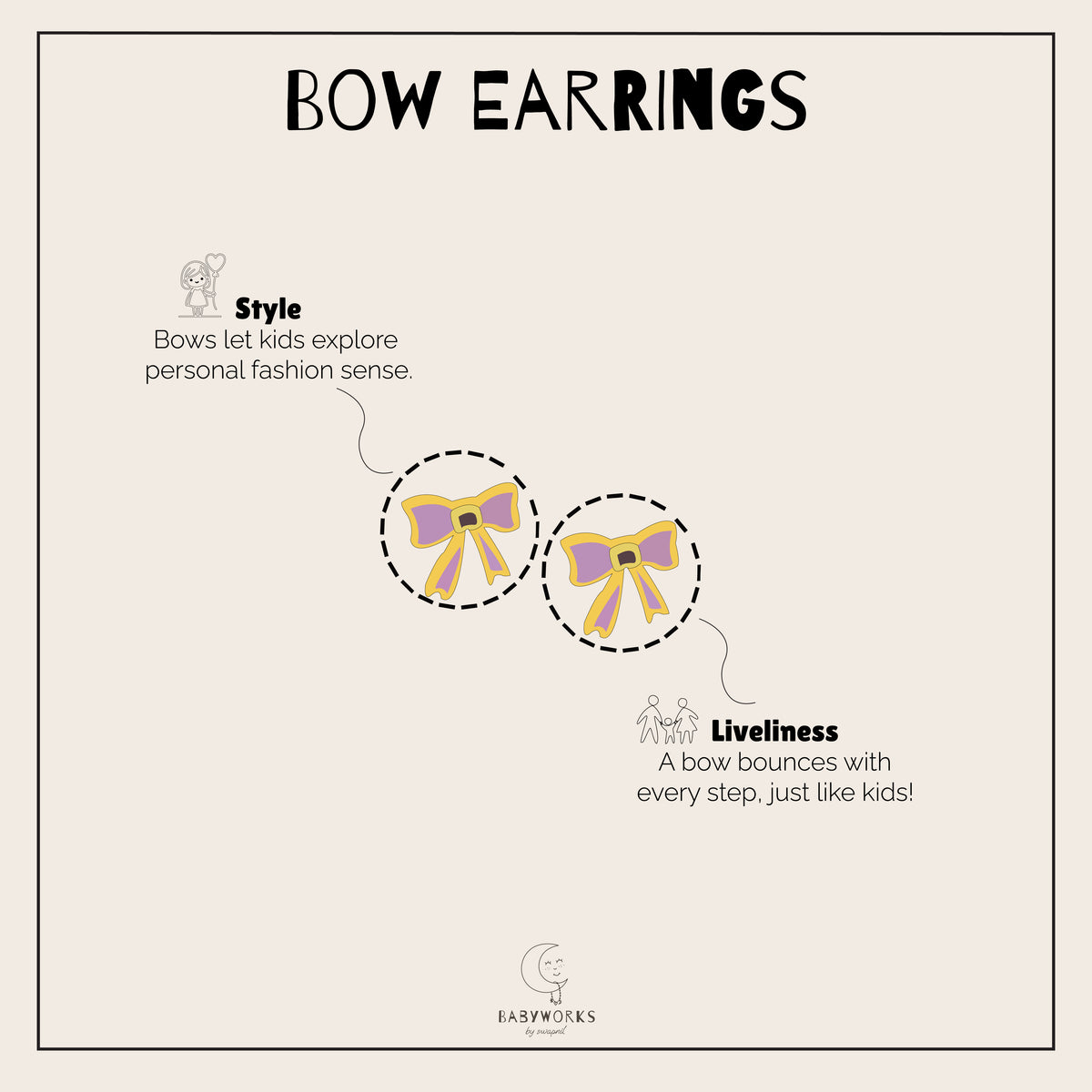 Winsome Bow Gold Earrings feature image