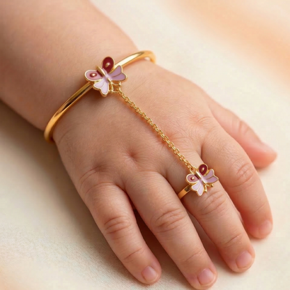 Butterfly Silver Hathphool