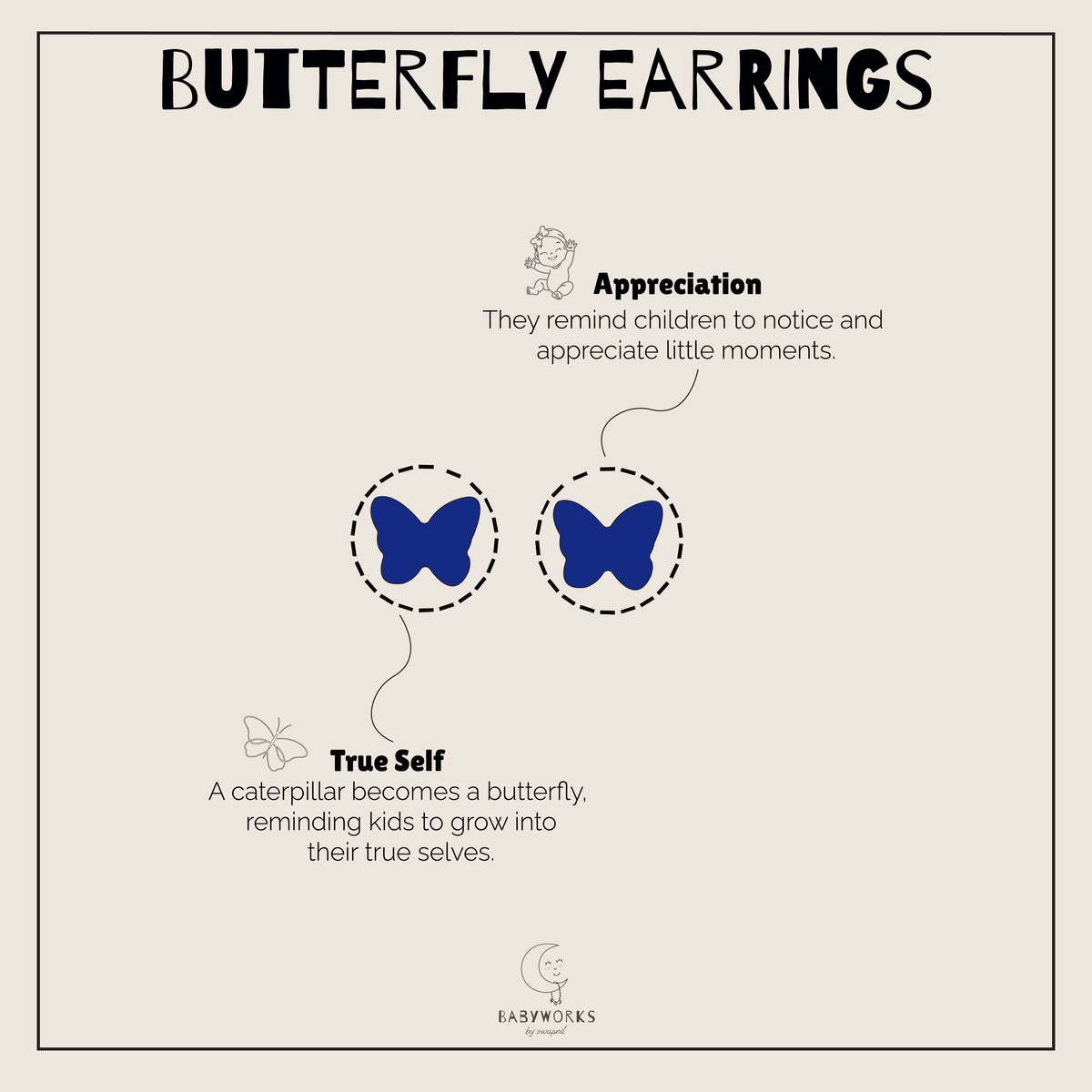 Butterfly Earrings Silver feature image