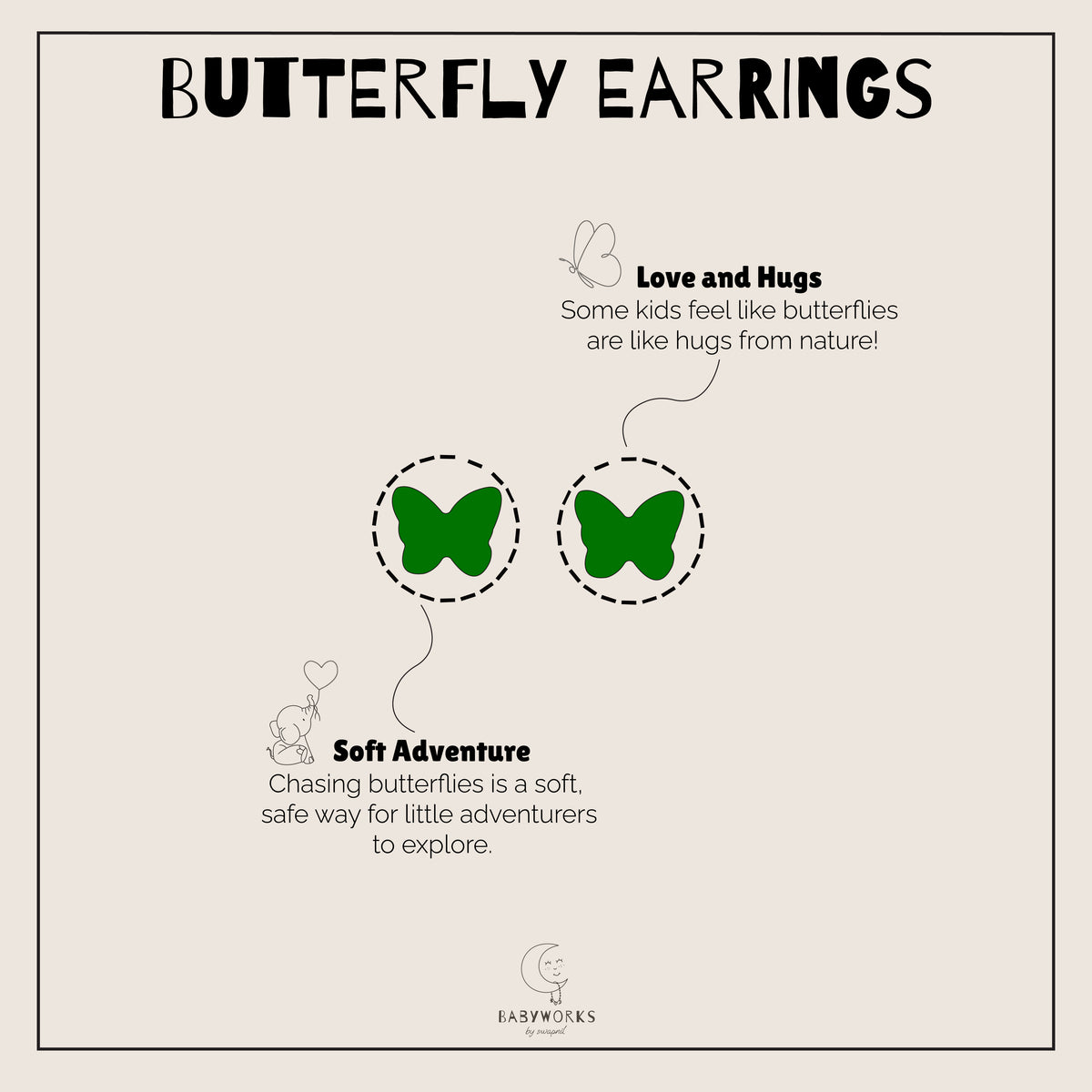 Butterfly Earrings Silver feature image