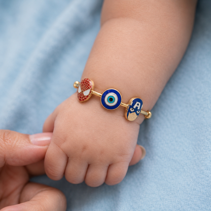 The Marvel Evil Eye Silver Kada