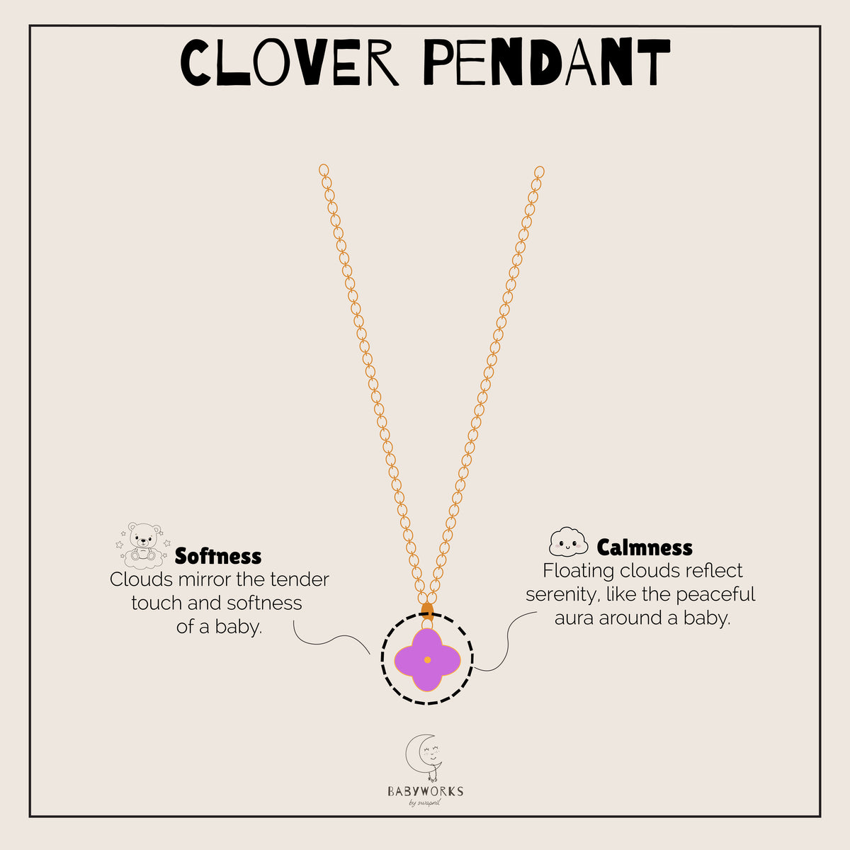 Clover Silver Pendant With Chain feature image