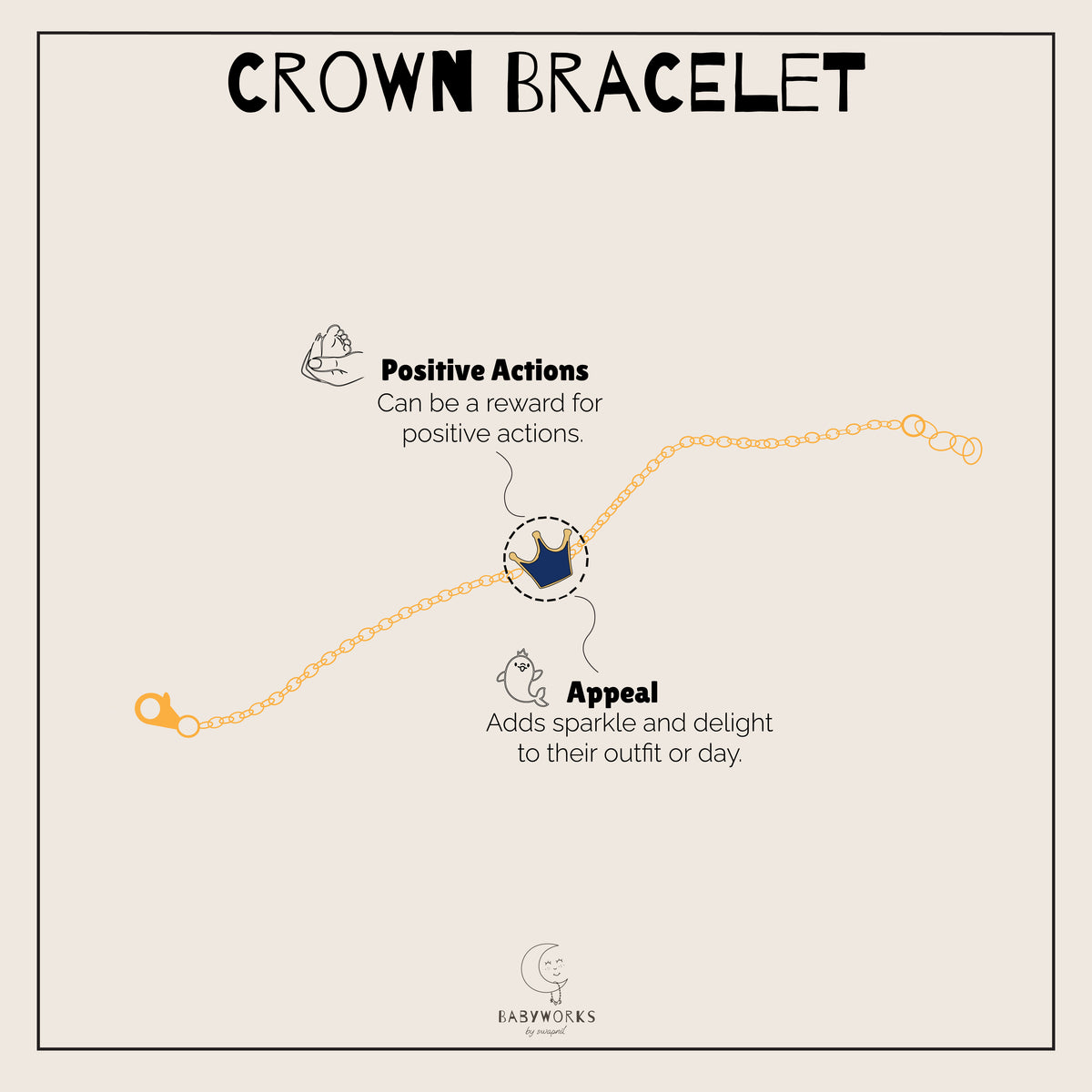 Crown Gold Bracelet feature image
