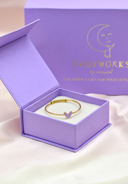 Heart Kada Silver