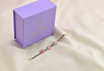 Crown Evil Eye Cupcake Gold Nazariya