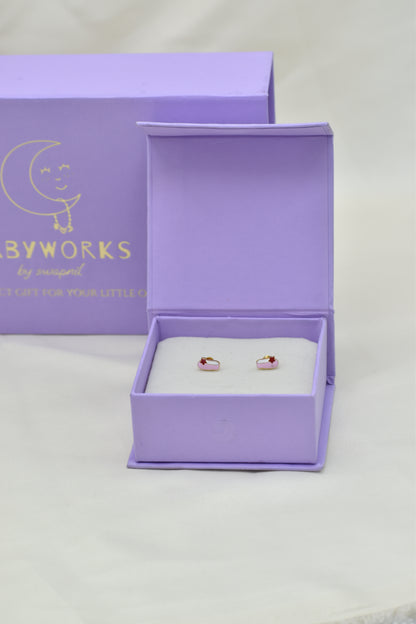 Ballerina Earrings Silver