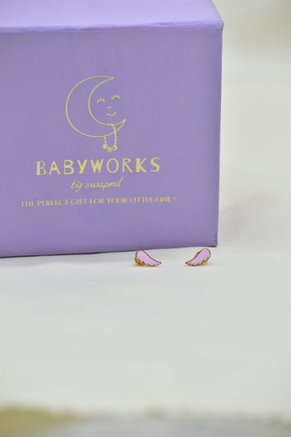 Wings Earrings Silver