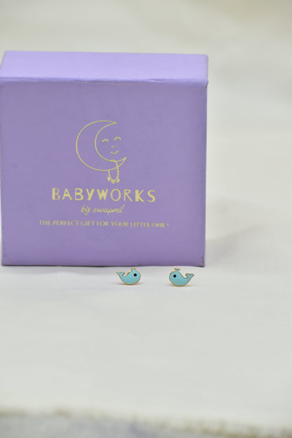 Dolphin Silver Earrings