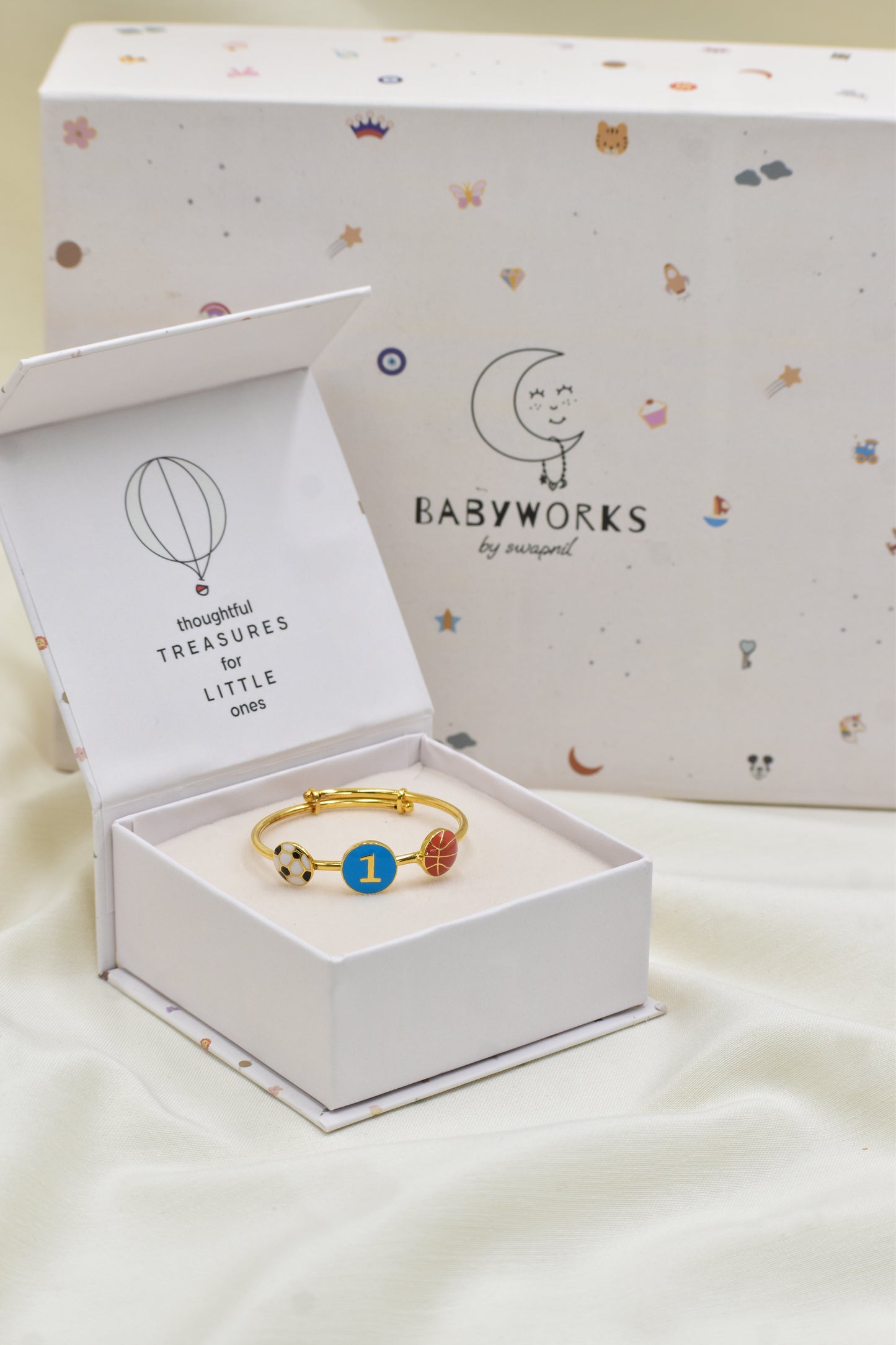 Boy Trophy Silver Kada