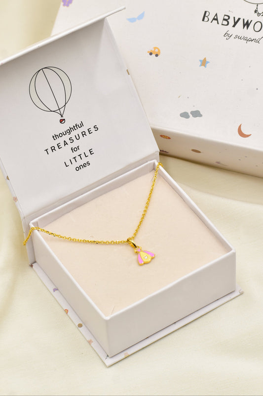 Princess Silver Pendant With Chain