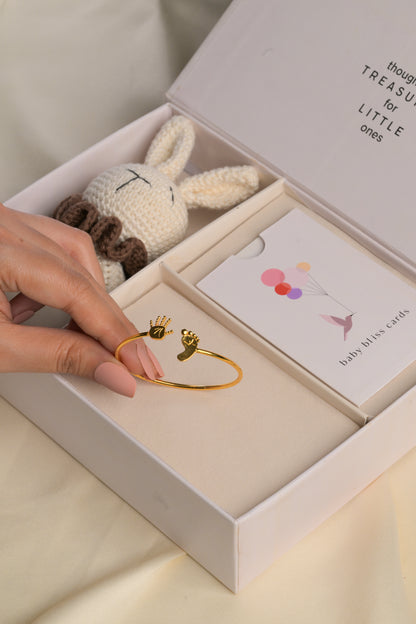 Baby charm Kada Silver