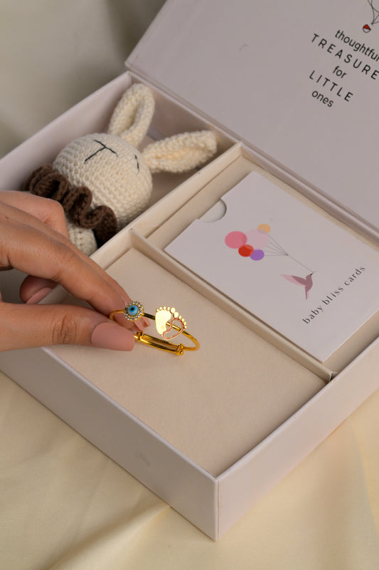 The Twinkle Eye charm Kada Silver