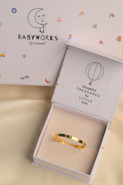 Blue Heart Diamond Cartier Gold Kada